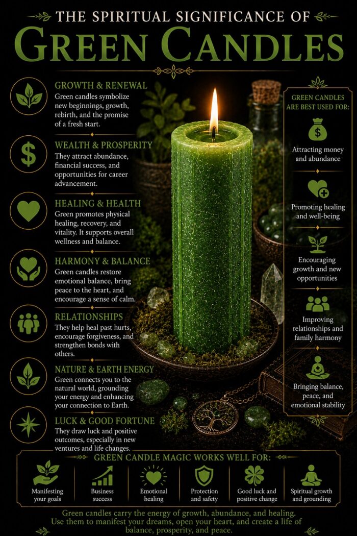 The Spiritual Significance of Green Candles additional image