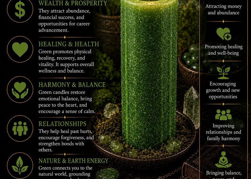 The Spiritual Significance of Green Candles additional image