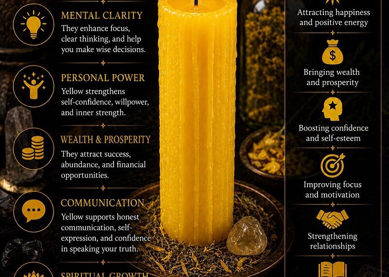 The Spiritual Significance of Yellow Candles additional image