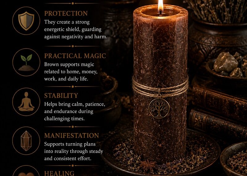 Spiritual Meaning of Brown Candles additional image