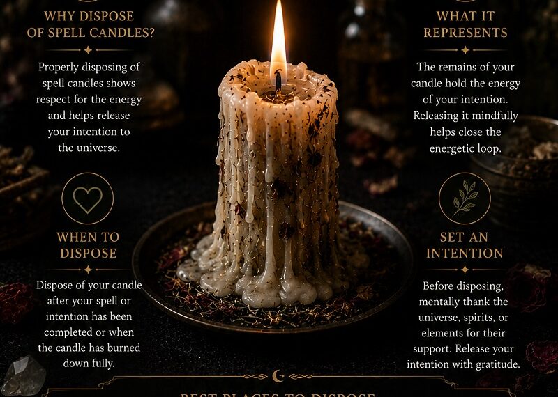 How to Dispose of Spell Candles updated image