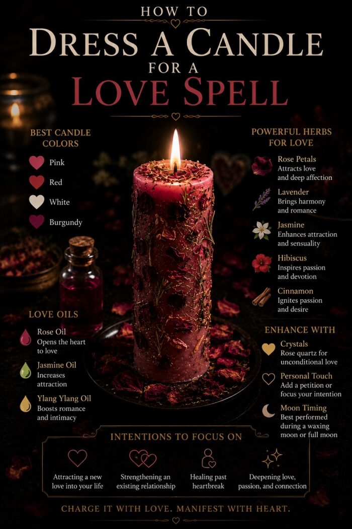 How to Dress a Candle For a Love Spell updated image