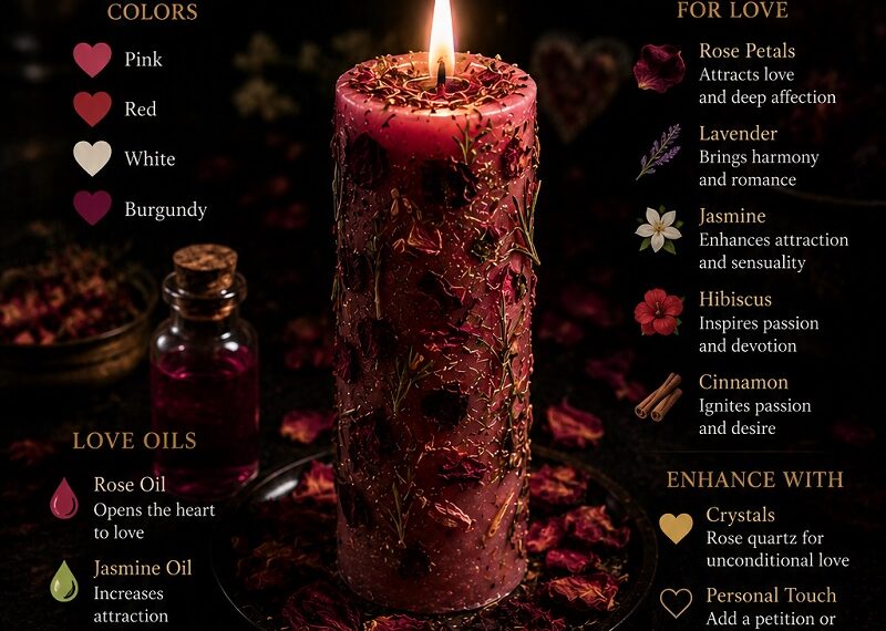 How to Dress a Candle For a Love Spell updated image