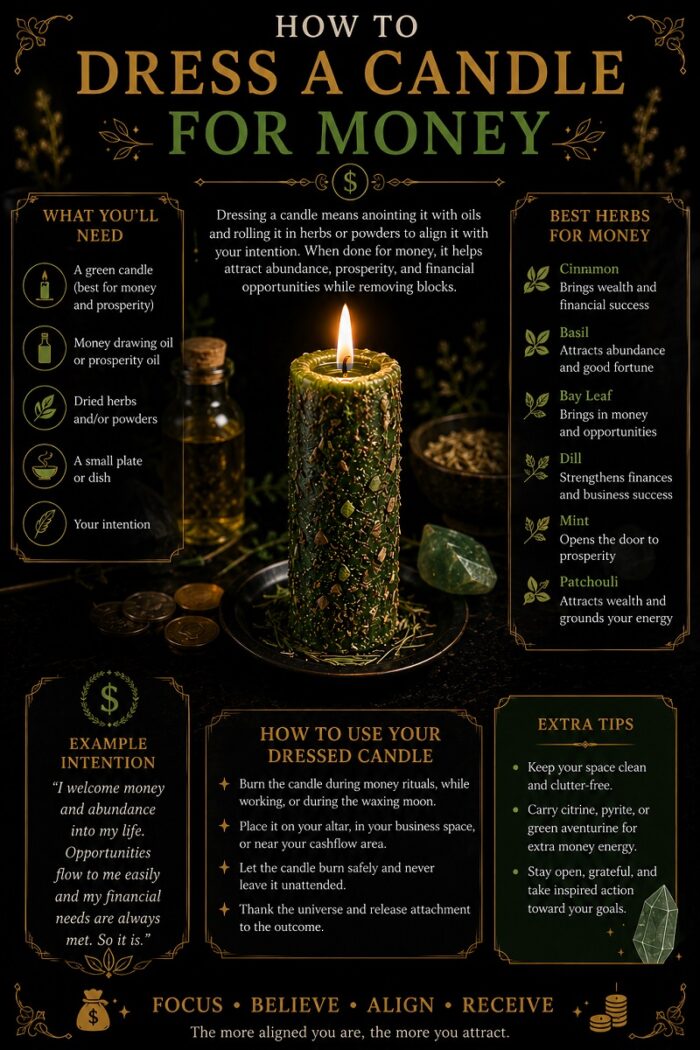 How to Dress a Candle for Money updated image