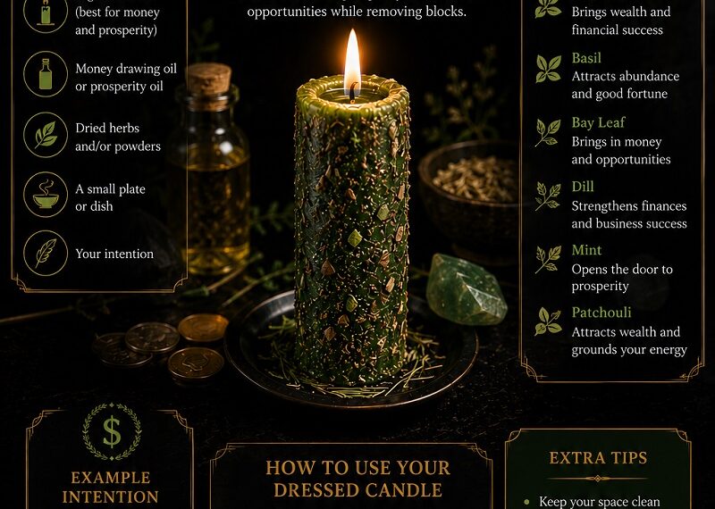 How to Dress a Candle for Money updated image