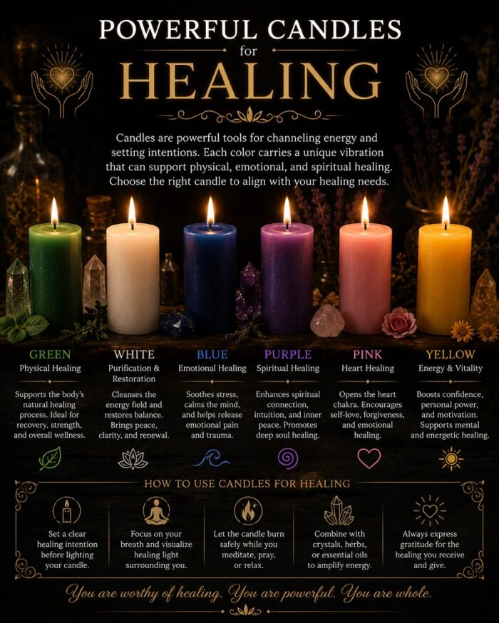 Powerful Candles for Healing updated image