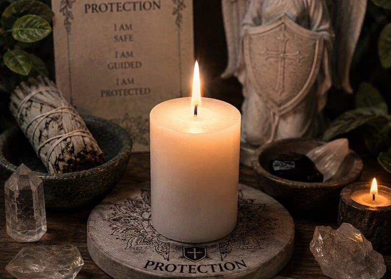 Burning White Candles for Protection updated image