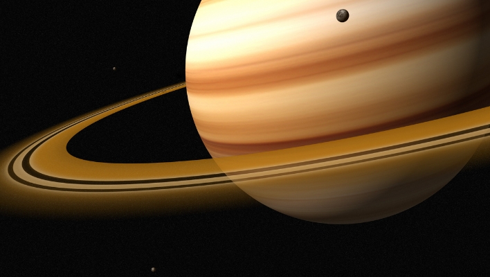 Potente imagen destacada de Saturno Energía