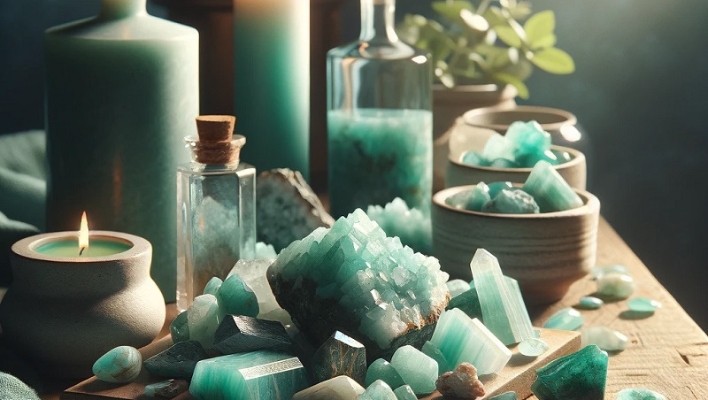 AFIRMACIONES PARA el cristal de amazonita imagen destacada por magickal spot