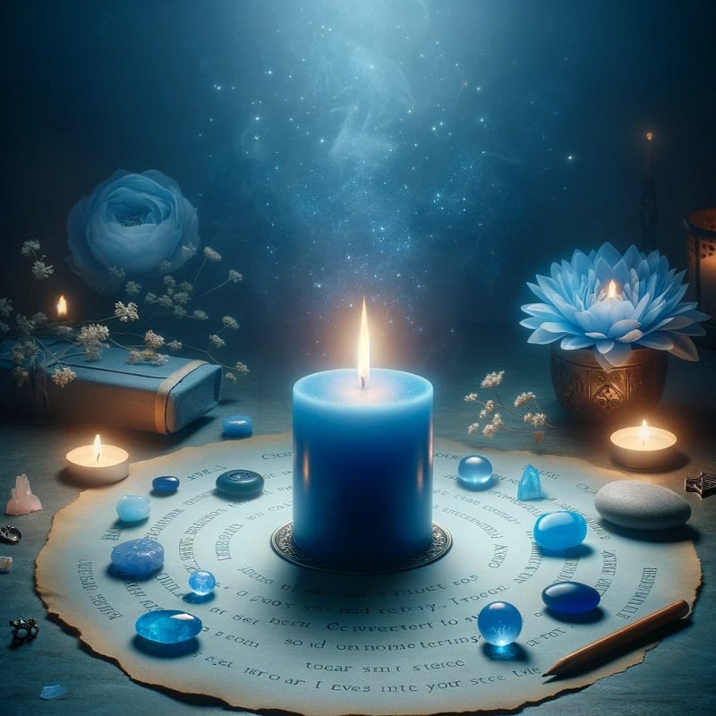 150 Affirmations for a Blue Candle Manifestation Tips