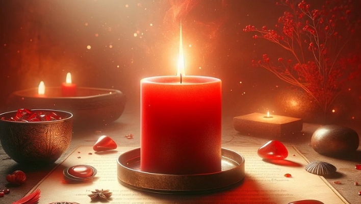 afirmaciones para vela roja by magickal spot imagen destacada