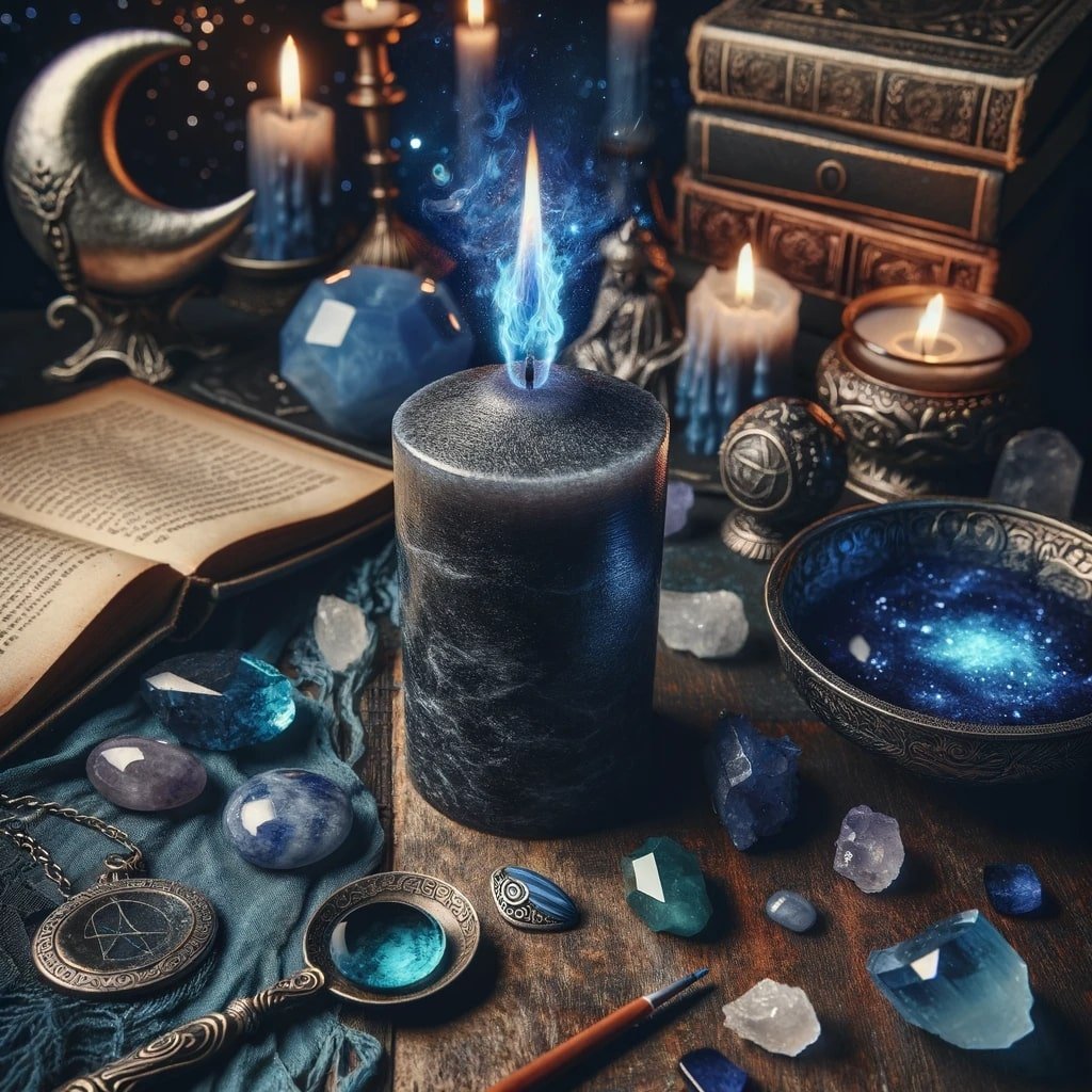 Blue Candle Flame Meaning Explained [Different Situations]