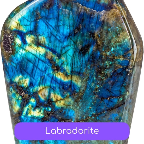 Labradorite gemstone example