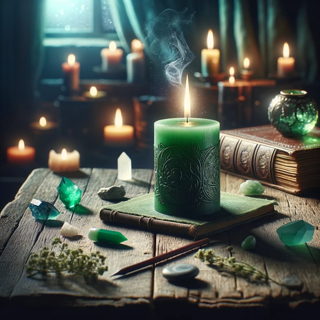 Elegir un color de vela para la esperanza (Magia Diaria)
