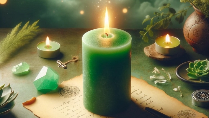 afirmaciones para vela verde por magickal spot imagen destacada