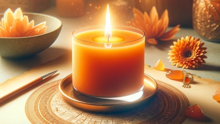 afirmaciones para vela naranja by magickal spot imagen destacada