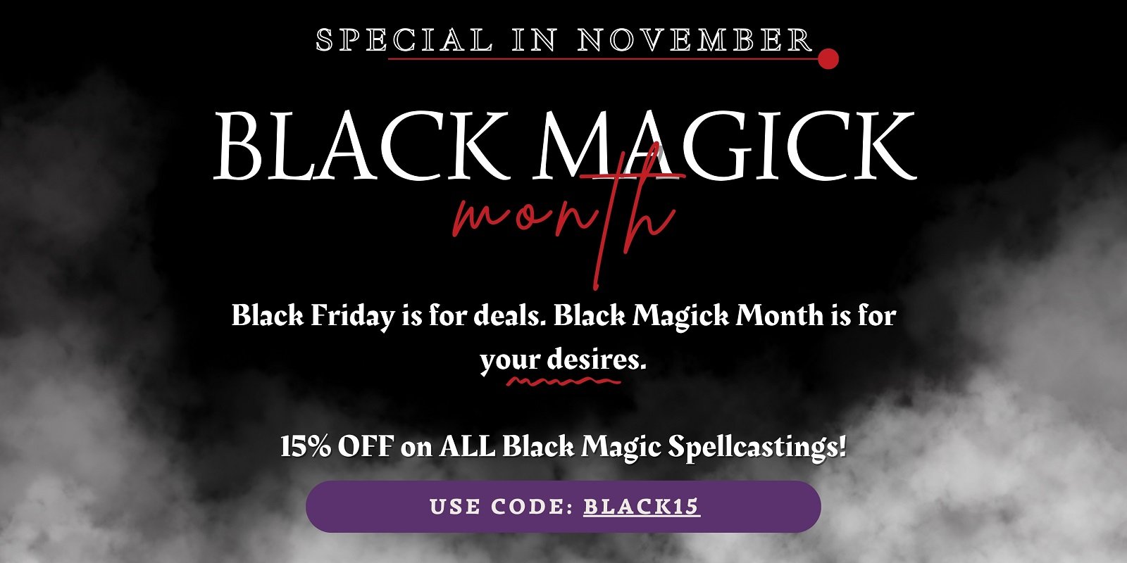 magickal spot special in november 2025 black magick month sale black friday alternative magickal spot special in november 2025 black magick month sale black friday alternative