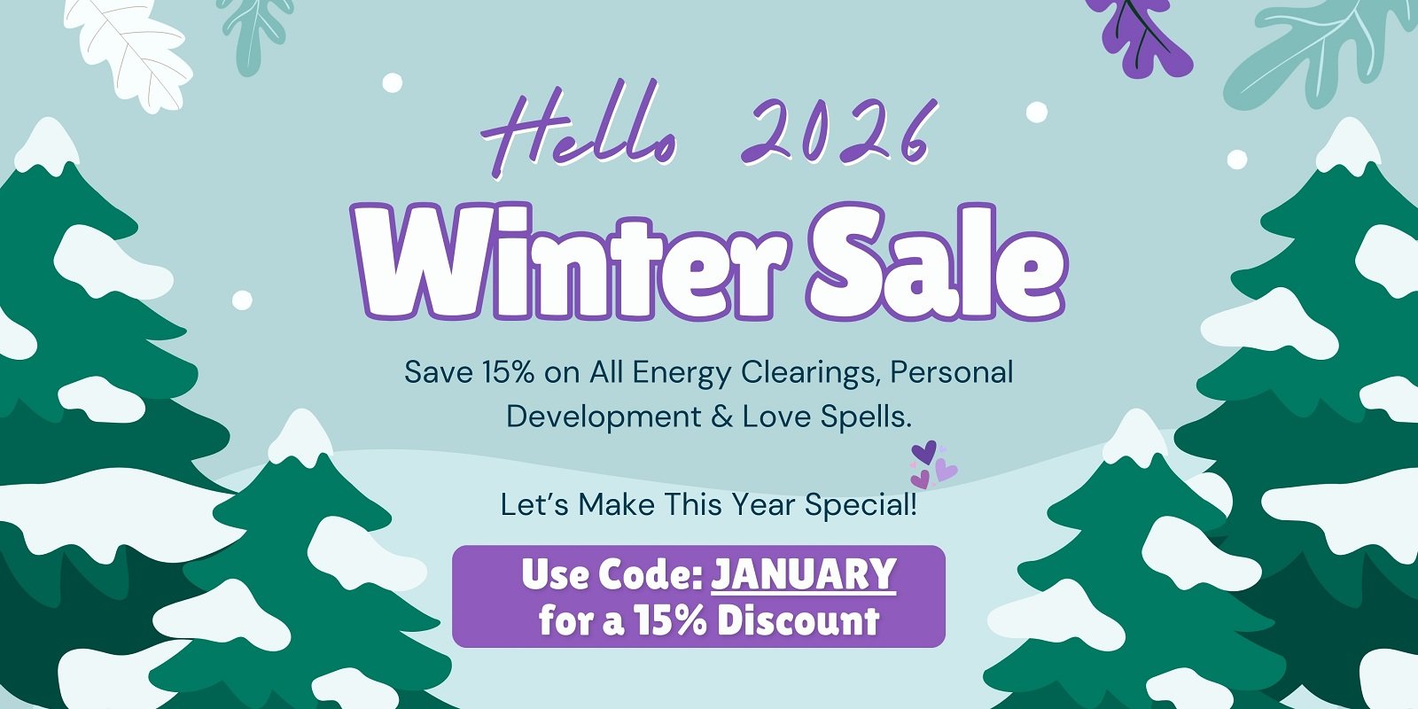 special in january 2026 on magickal spot - winter sale