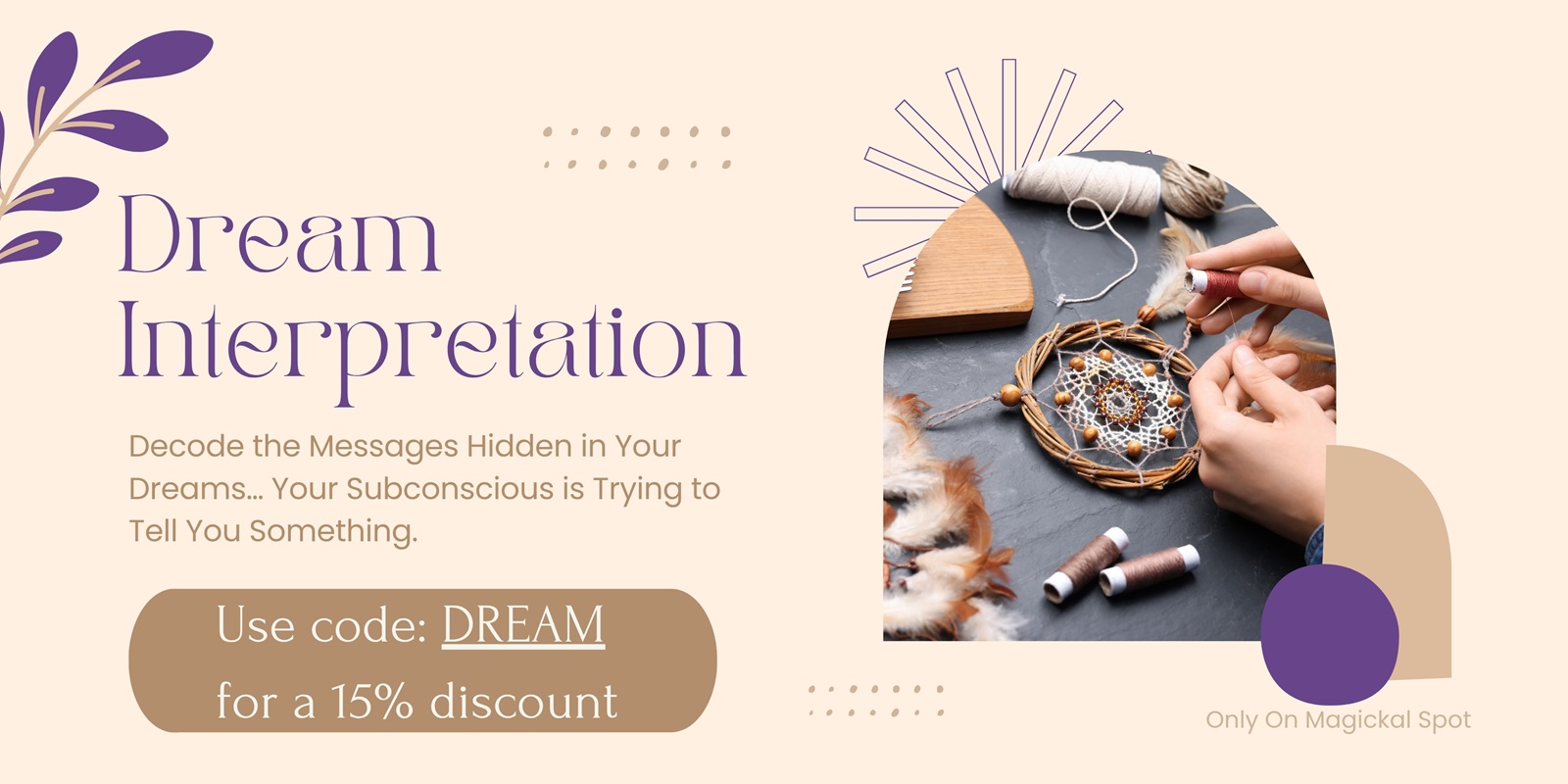 dream interpretation service special in may 2026 on magickal spot